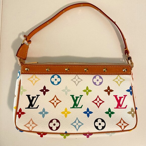 Multi-colored Louis Vuitton Pochette - Like New - Picture 1 of 14